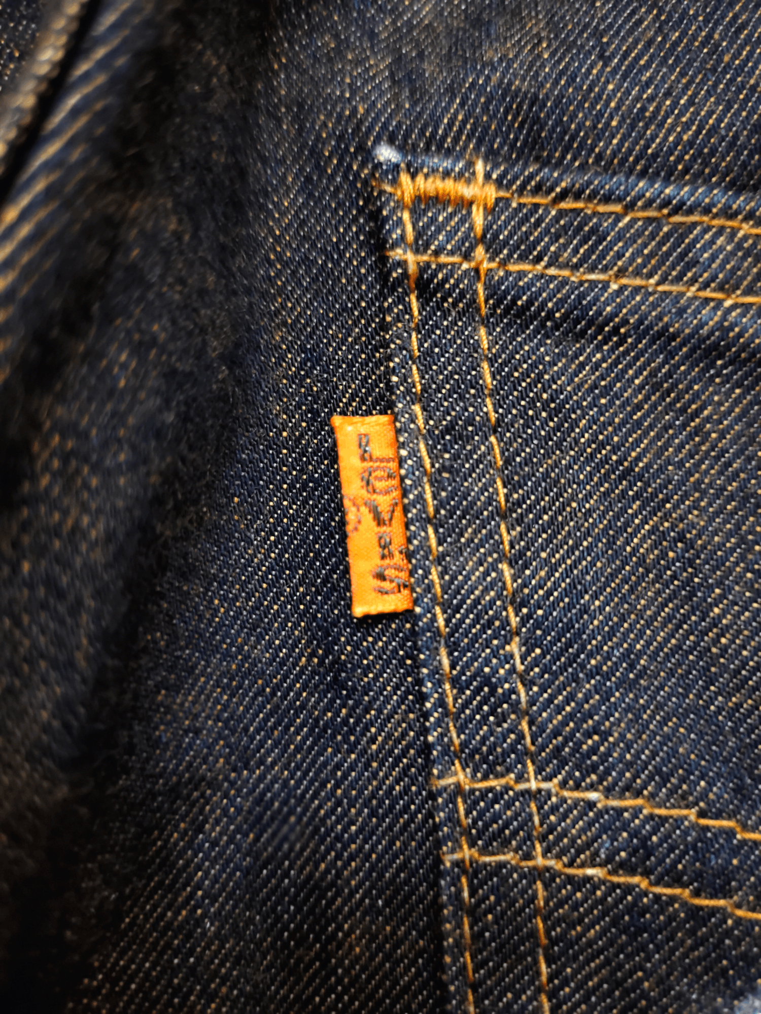 Levi's Rare Design Levis 607 Orange Tag Denim Y2k Streetwear Size US 29 - 15 Thumbnail