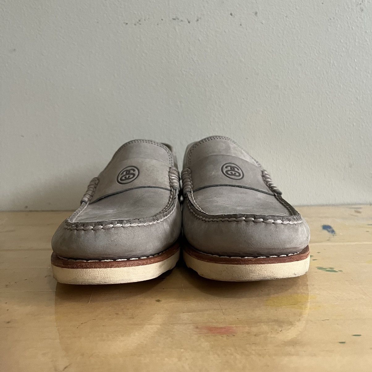 Stussy × Timberland Leather Loafer Shoe Size US 9 / EU 42 - 2 Thumbnail