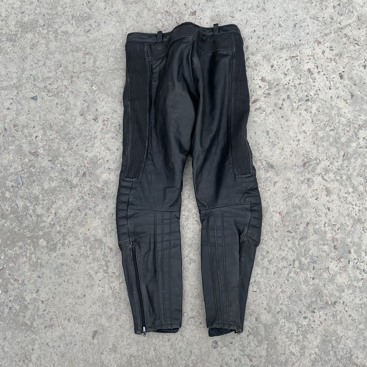 Other Vintage Moto Leather Pants 54 Y2K 90s USA Style Japan Size US 32 / EU 48 - 2 Thumbnail