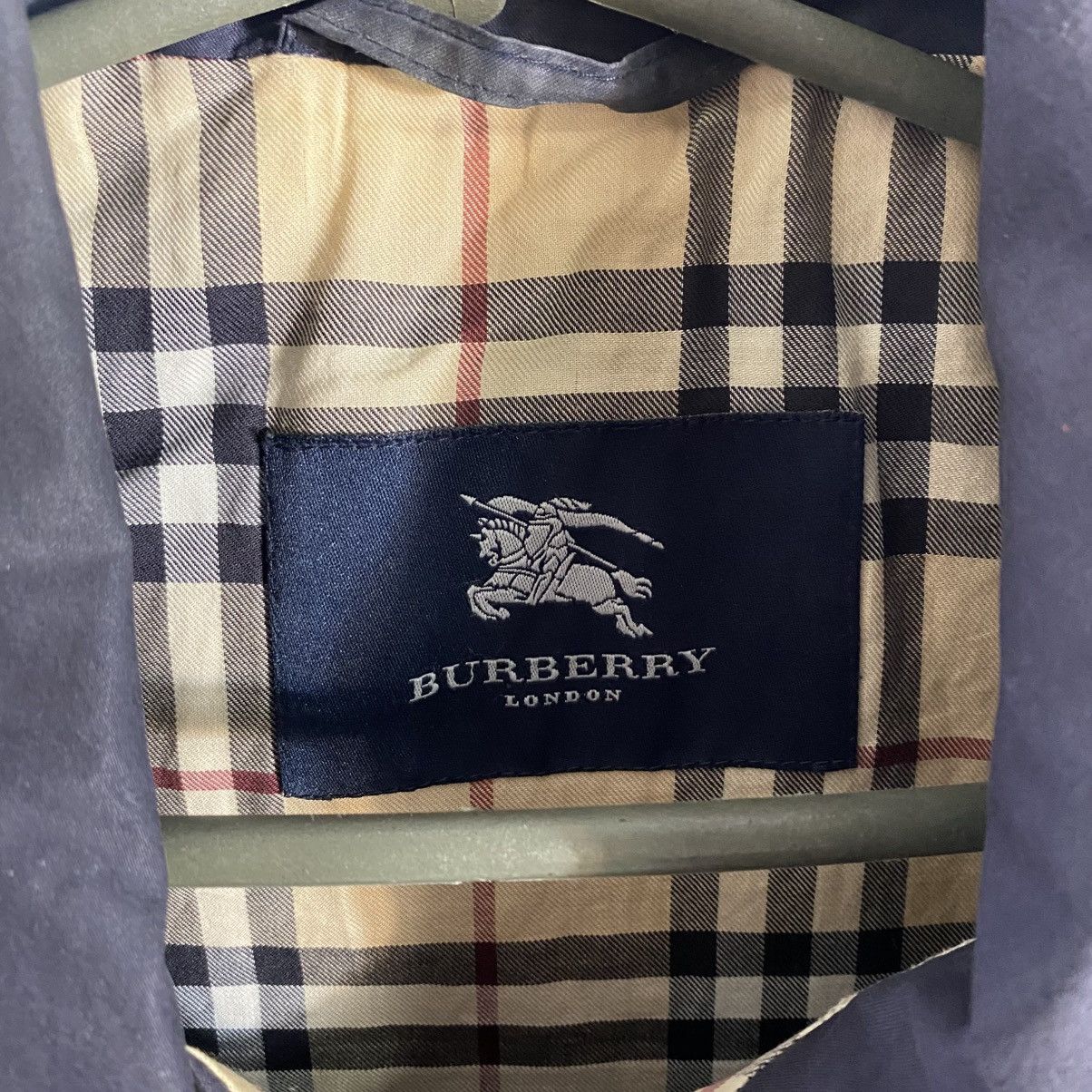 Burberry Vintage Burberry jacket Faded Size US XL / EU 56 / 4 - 4 Thumbnail