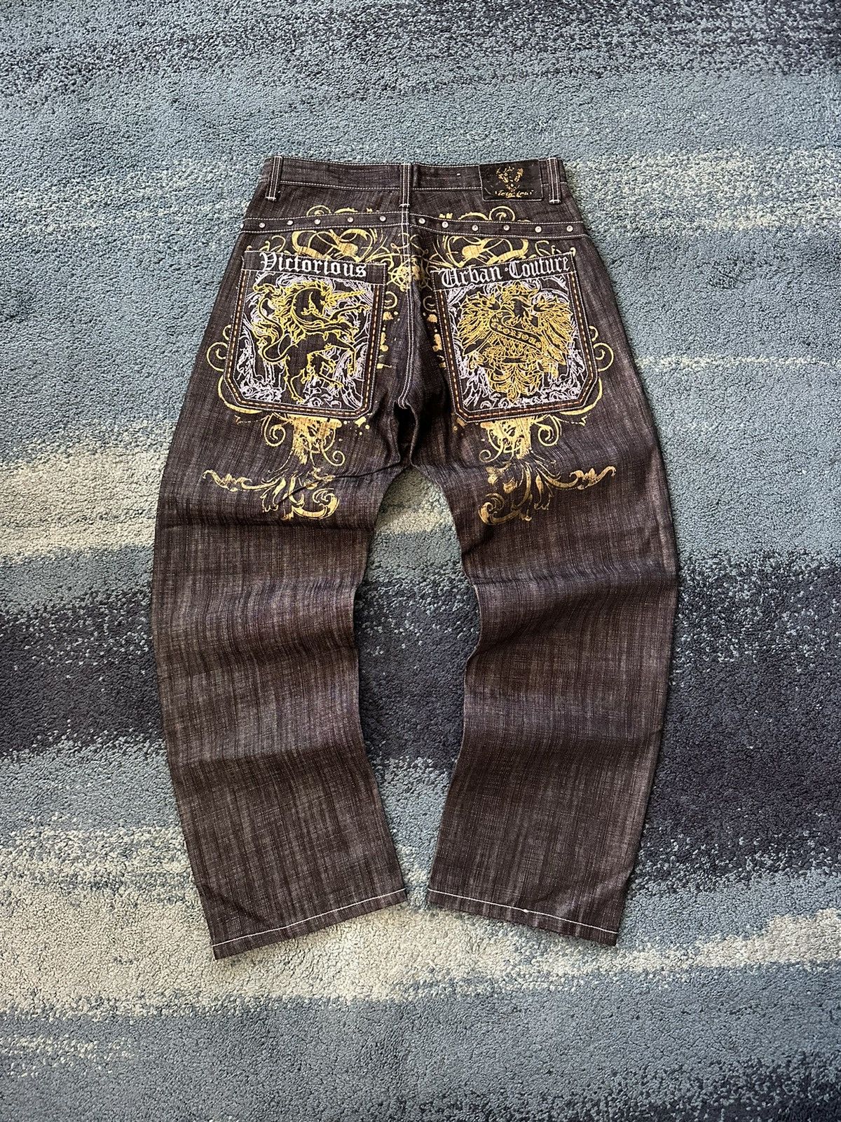 Designer Crazy Vintage Y2K Affliction Style Baggy Jeans Jesse Pinkman ...