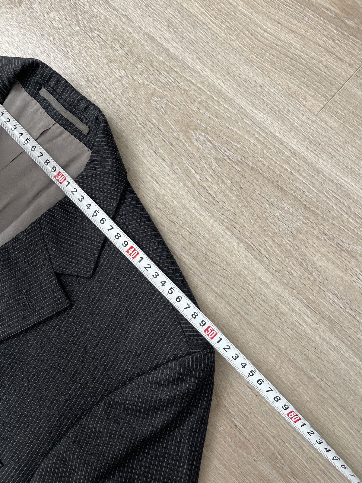 Hugo 🔥Vintage Hugo boss blazer grey classic jacket / sport coat Size 46R - 8 Thumbnail