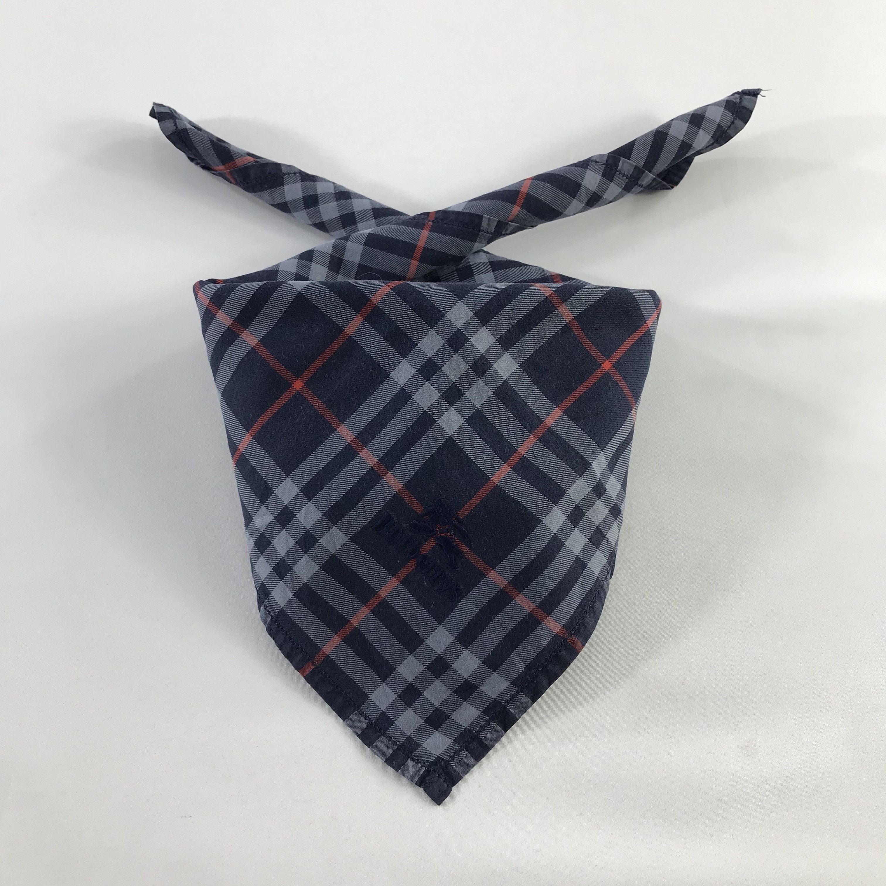 Burberry × Vintage Burberry Bandana / Handkerchief / Neckerchief - S732 Size ONE SIZE - 3 Thumbnail