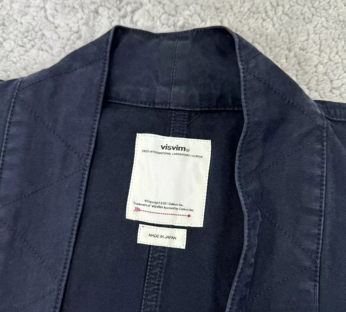 Visvim Visvim 18aw sanjuro benny washed track robe jacket Size US L / EU 52-54 / 3 - 6 Thumbnail