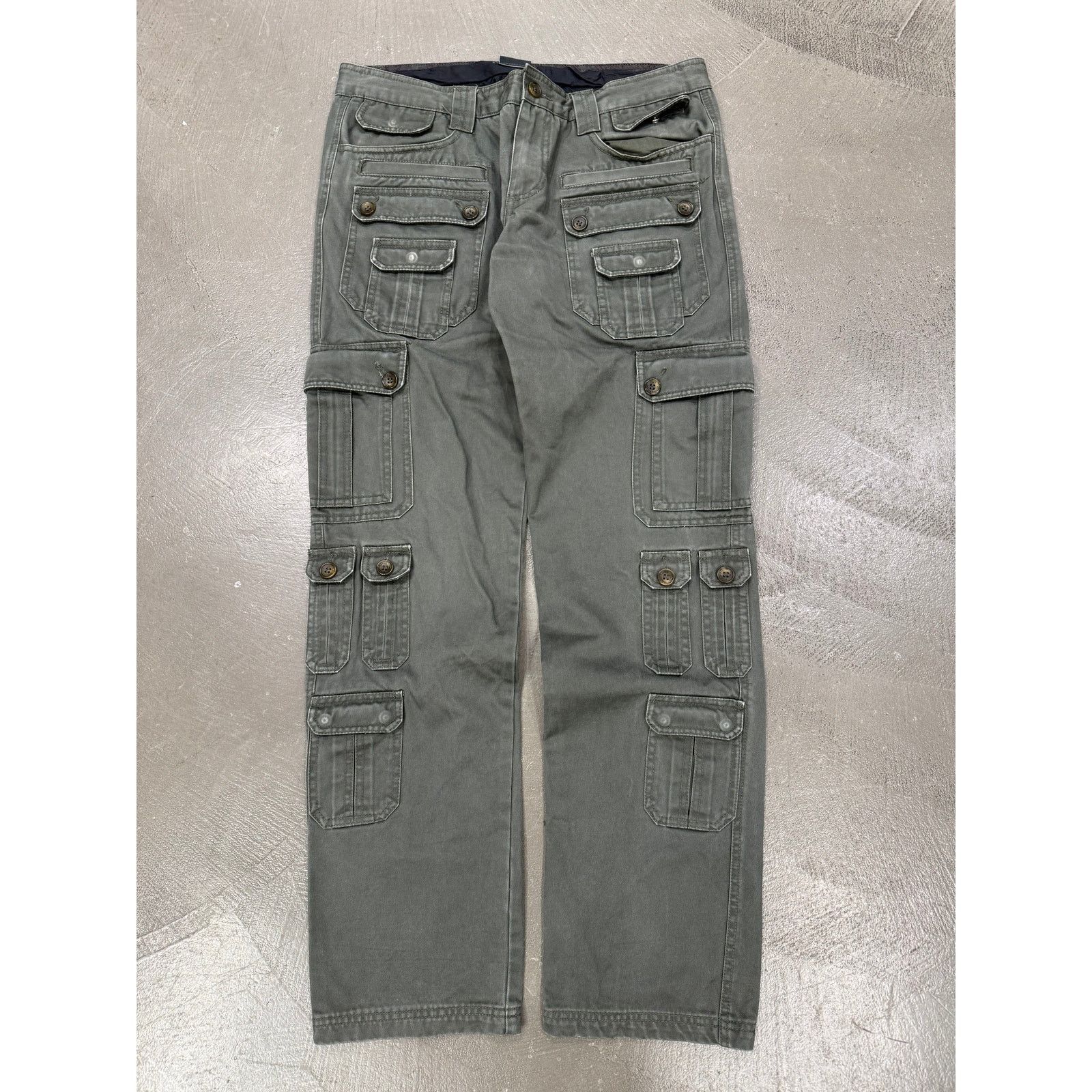 Dolce & Gabbana 2000s Dolce & Gabbana multi pocket cargo pants Size 32" / US 10 / IT 46 - 1 Thumbnail