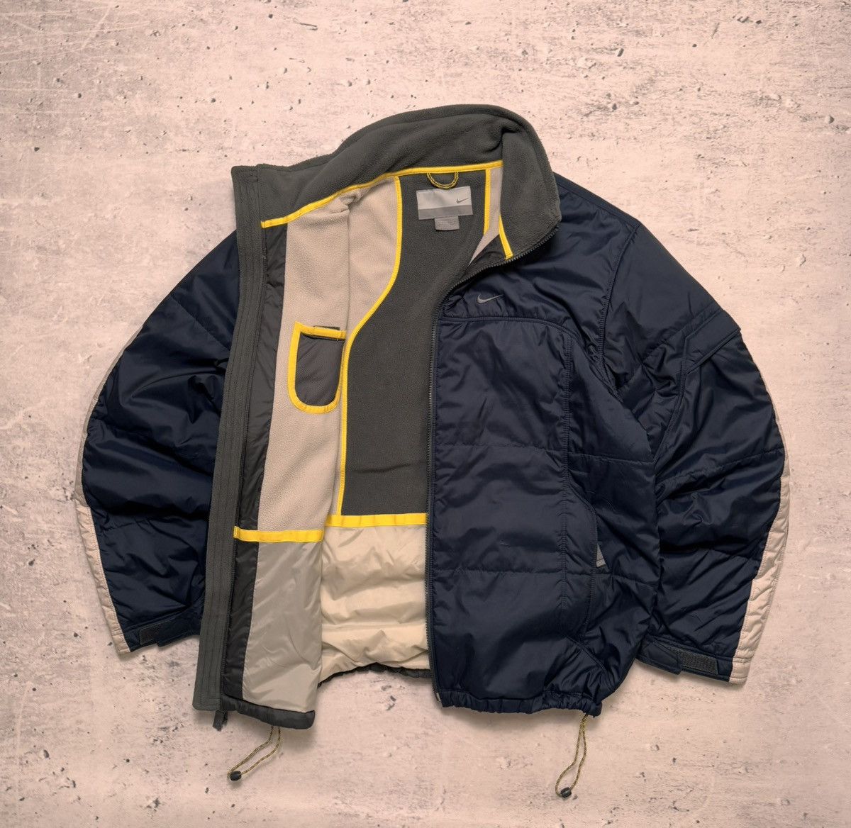 Nike × Nike ACG NIKE PUFFER DOWN BASIC LOGO OVERSIZE NYLON JACKET Size US XL / EU 56 / 4 - 3 Thumbnail