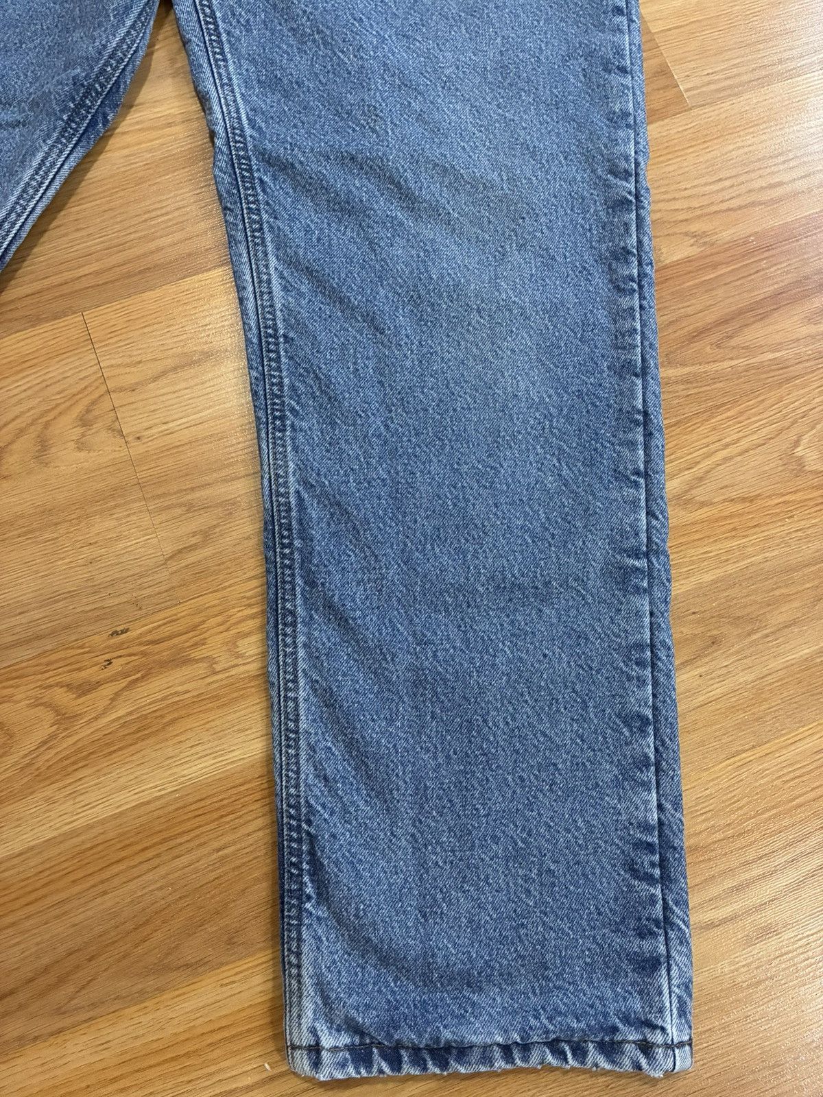 Carhartt 34x30 - Vintage Carhartt Flannel Lined Denim Jeans B21-DST Size US 34 / EU 50 - 4 Thumbnail