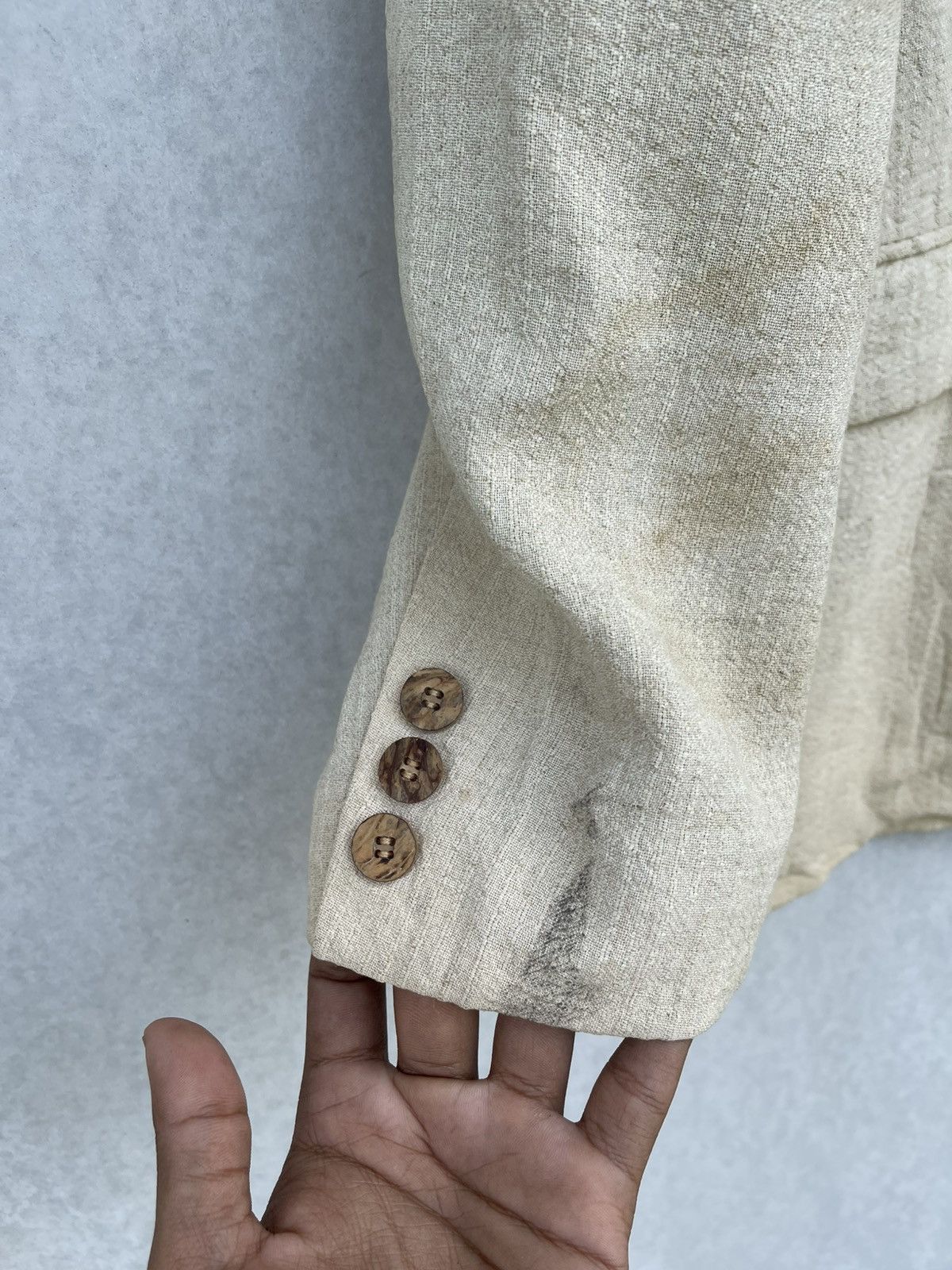 Issey Miyake × Tete Homme × Vintage 🔥Vintage Tete Homme by Katoh Kazutaka Double Breasted Blazer Size US S / EU 44-46 / 1 - 10 Thumbnail