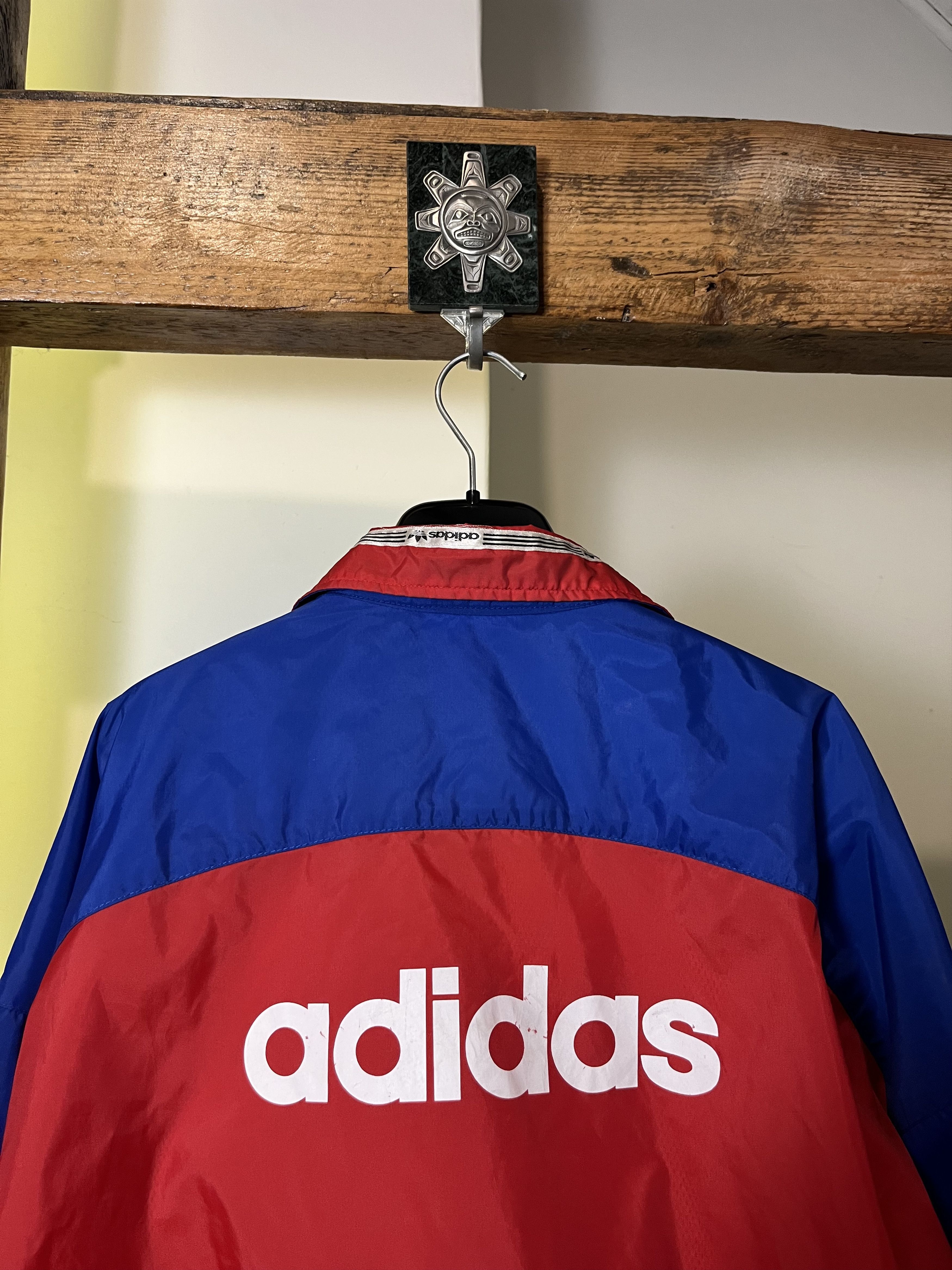 Adidas × Vintage Adidas 90s FC Bayern Munich Training Jacket Staff Size US L / EU 52-54 / 3 - 7 Thumbnail