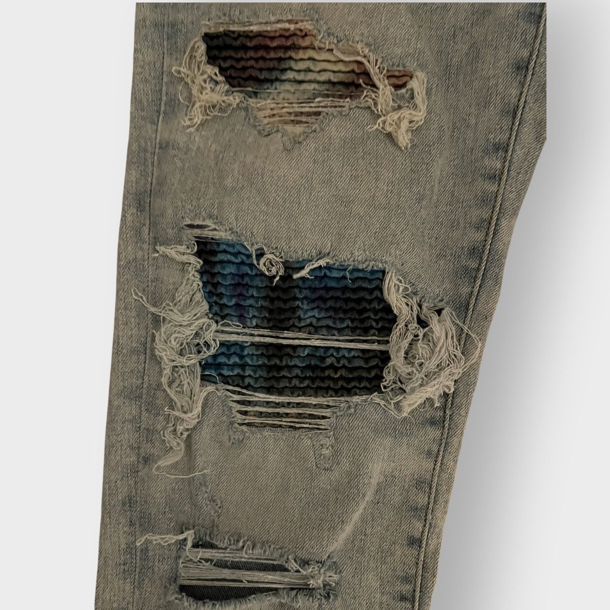 Amiri ICONIC! Amiri Jeans Green Patch Size 32 Size US 32 / EU 48 - 3 Thumbnail