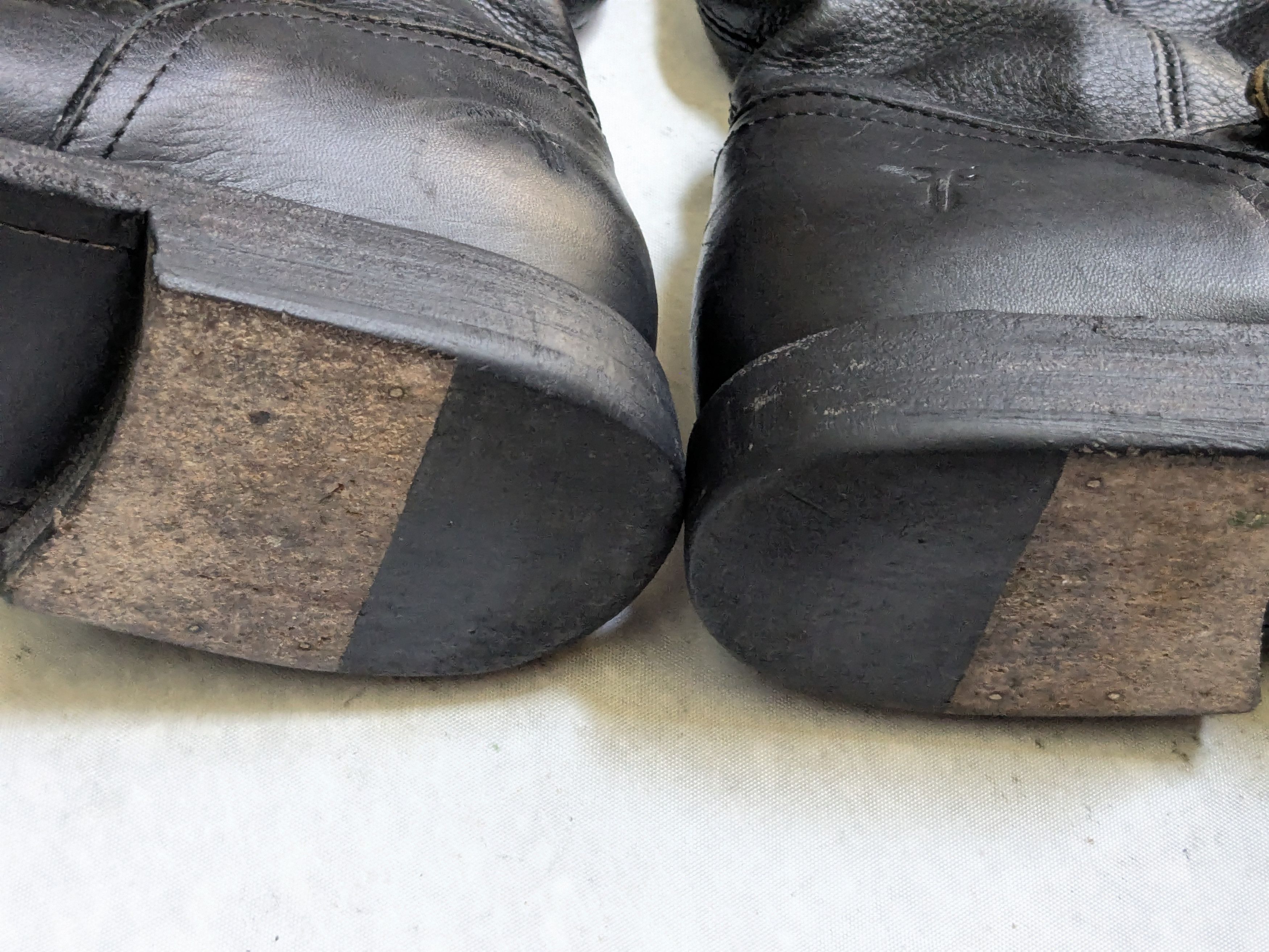 Frye Frye Engineer Boots Black Leather 9.5 Motorcycle Biker Size US 9.5 / EU 42-43 - 23 Thumbnail