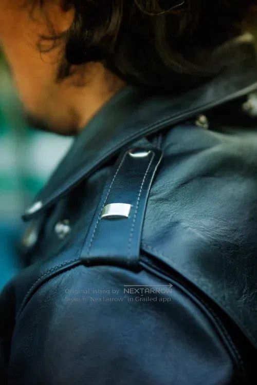 Buco Buco Black tea-core horseskin leather jacket motorcycle ja Size US S / EU 44-46 / 1 - 4 Thumbnail