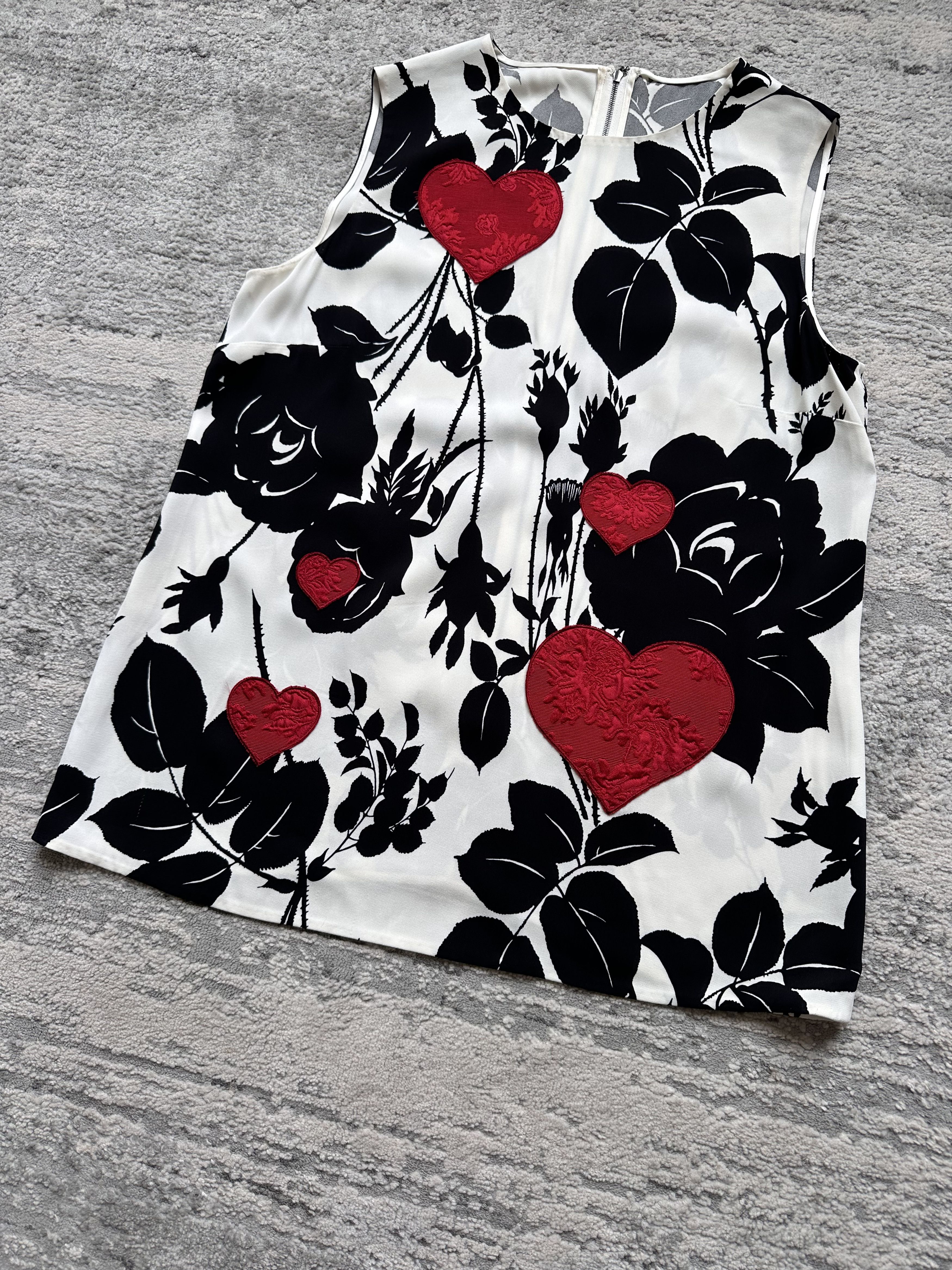 Dolce & Gabbana Vintage Dolce & Gabbana floral heart top Size M / US 6-8 / IT 42-44 - 3 Thumbnail