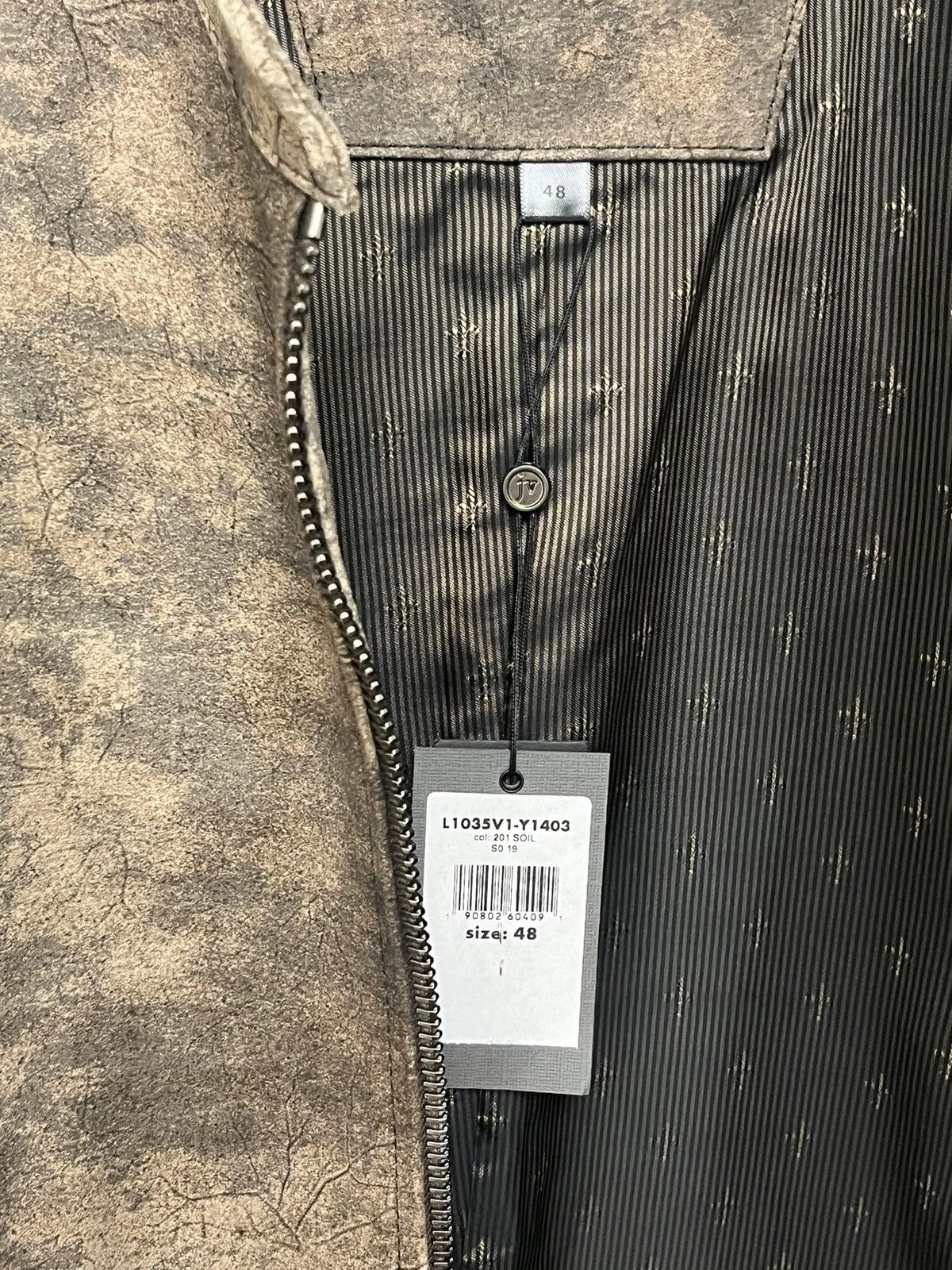 John Varvatos Sheepskin abstract jacket. EU 48 Size US M / EU 48-50 / 2 - 6 Thumbnail