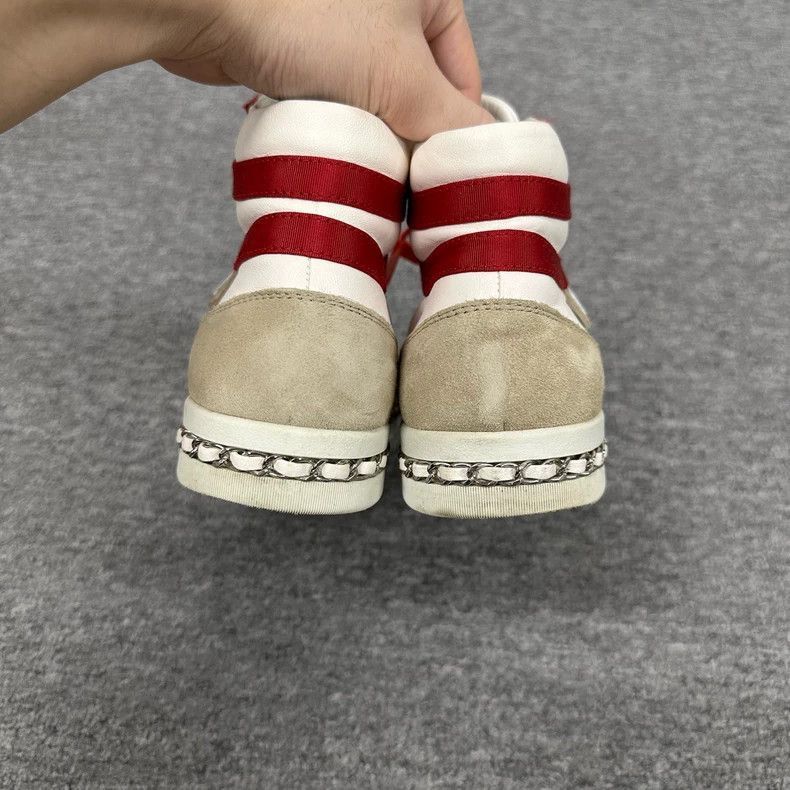 Chanel Chanel High Top Casual Sneakers -2505 Size US 7.5 / EU 40-41 - 4 Thumbnail