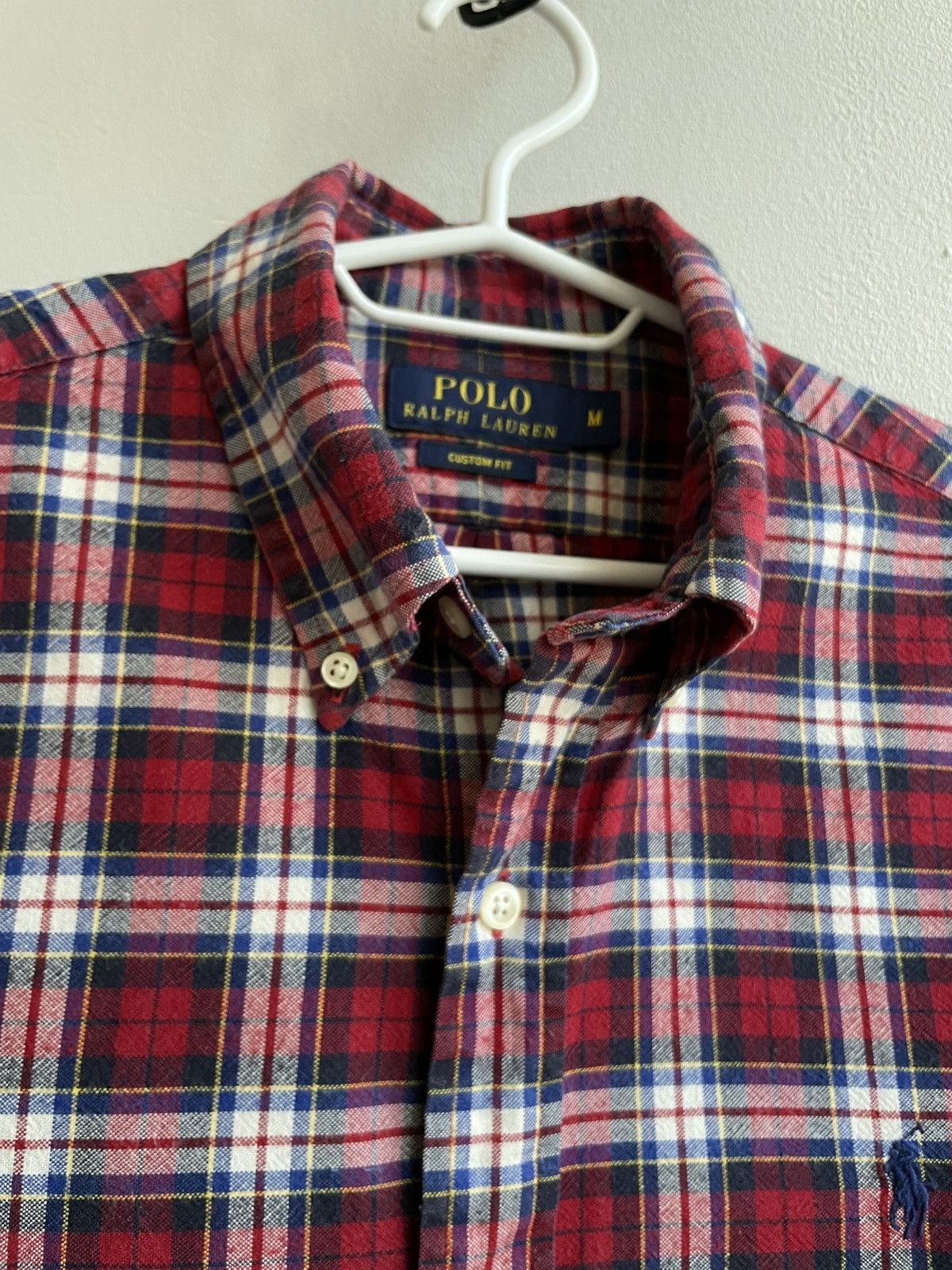 Polo Ralph Lauren Polo Ralph Lauren Button Up Shirt Check Plaid Flannel Size US M / EU 48-50 / 2 - 8 Thumbnail