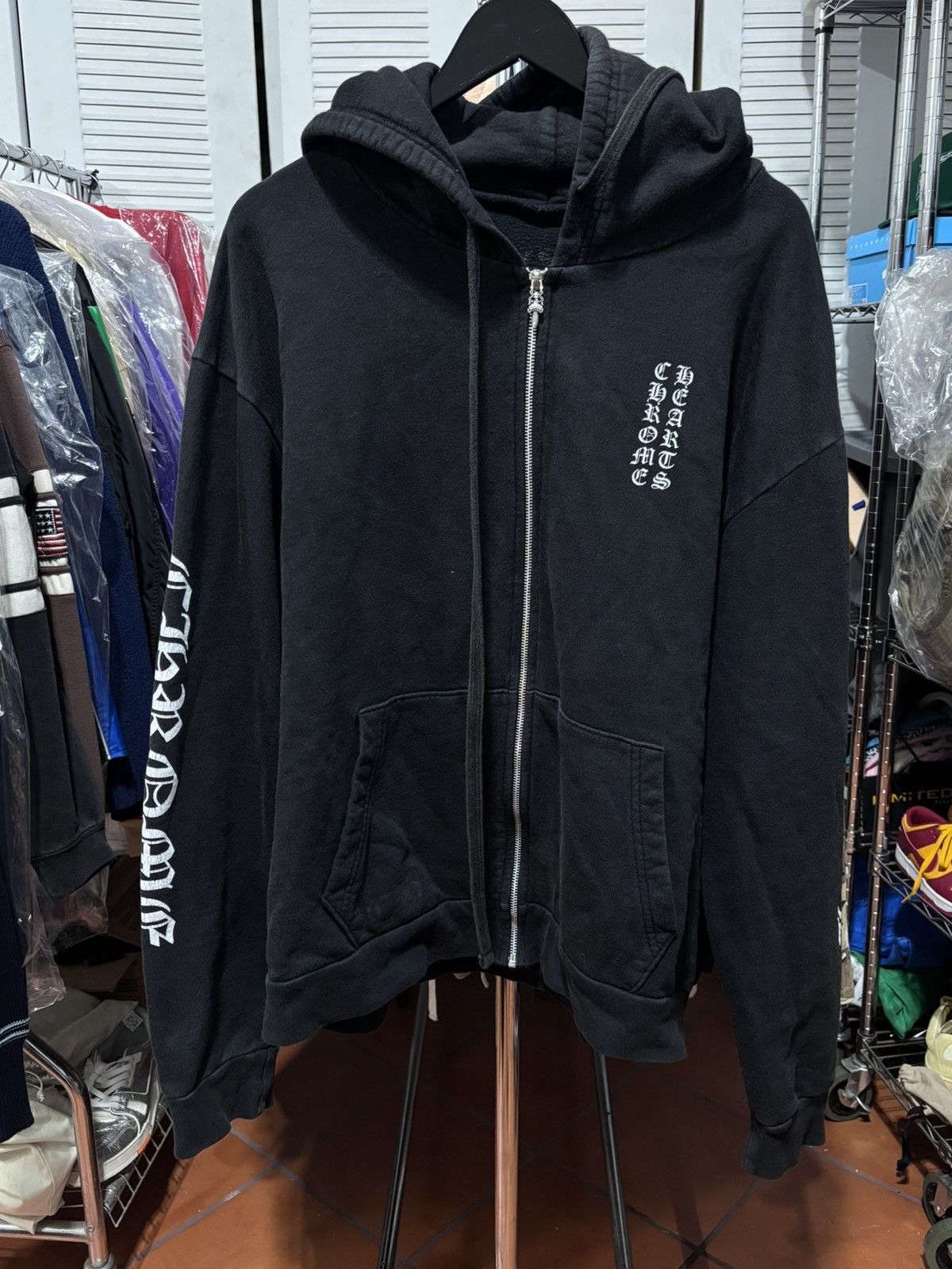 Chrome Hearts Chrome Hearts Zip Up Hoodie Size US L / EU 52-54 / 3 - 1 Thumbnail