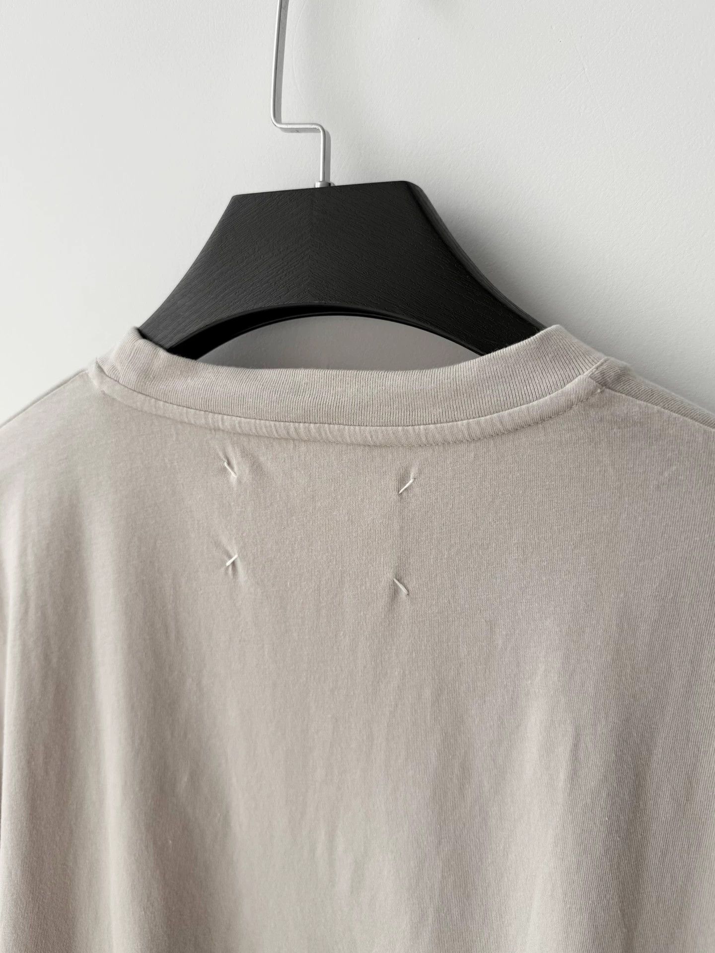 Maison Margiela Maison Margiela F/W19 Basic T-Shirt Beige 46 Size US S / EU 44-46 / 1 - 5 Thumbnail