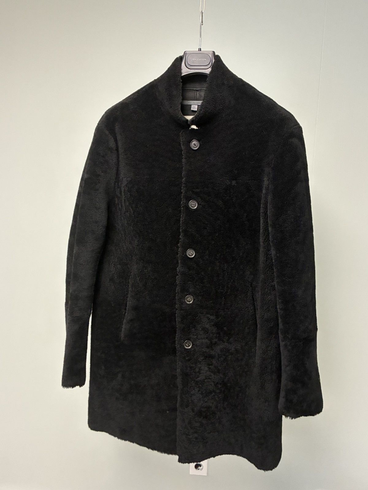 John Varvatos Exposed Shearling coat EU48 USA38. Size US M / EU 48-50 / 2 - 7 Thumbnail