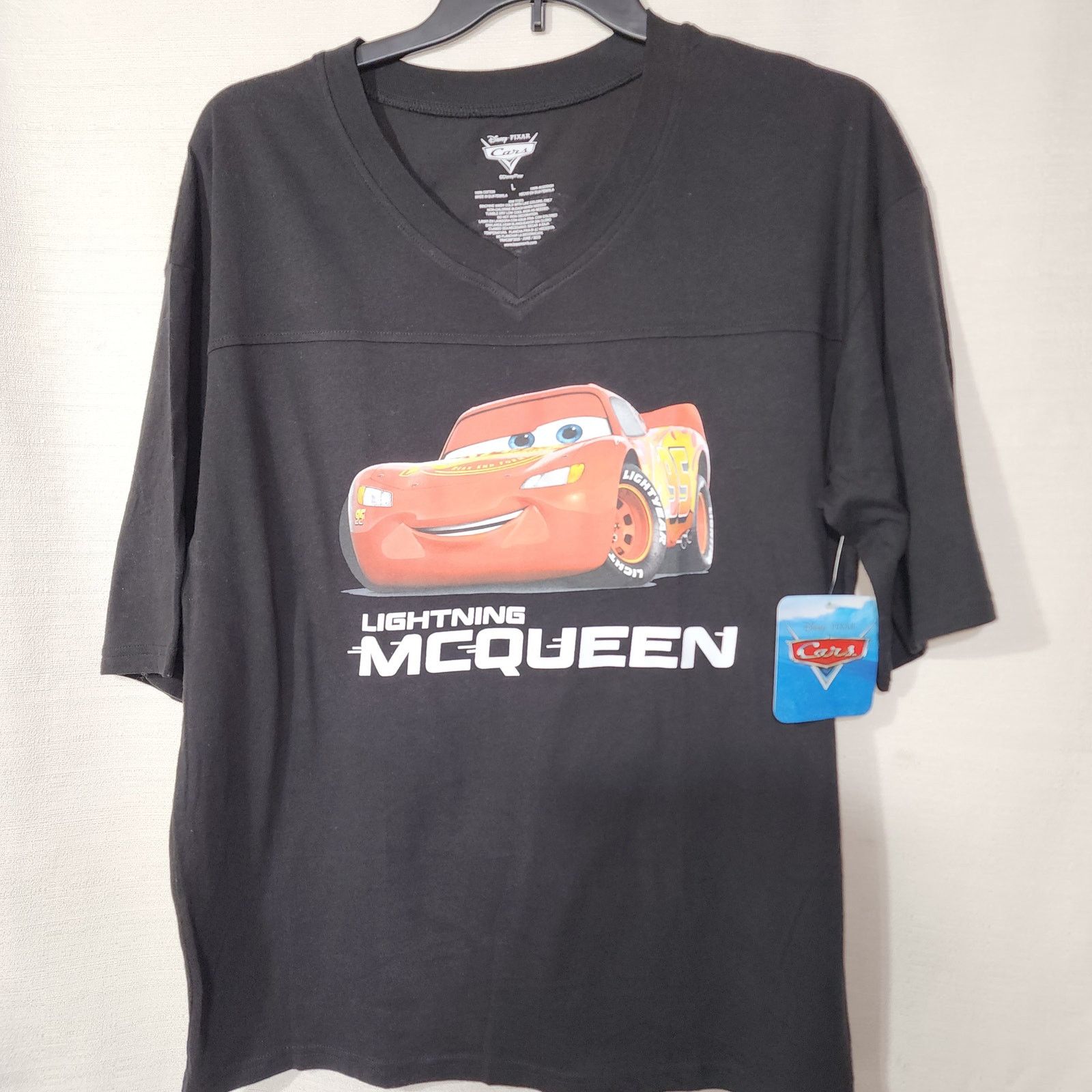 Disney Lighting McQueen men Large shirt Size US L / EU 52-54 / 3 - 1 Thumbnail