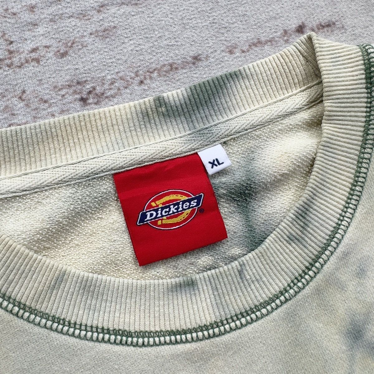 Dickies VINTAGE DICKIES EMBROIDERY SMALL LOGO ACID WASH SWEATSHIRT Size US XL / EU 56 / 4 - 10 Thumbnail