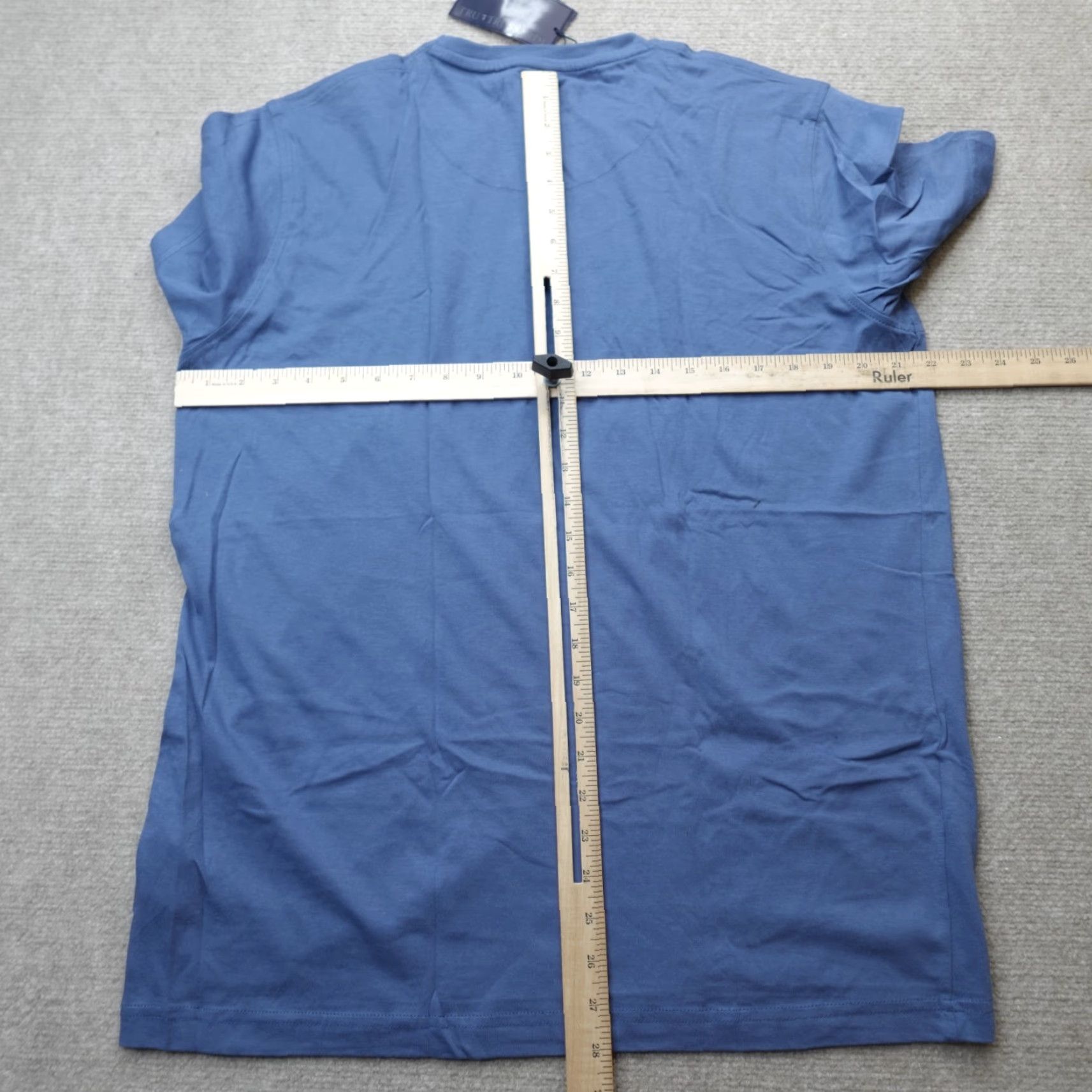 Trussardi Trussardi Shirt 2XL Blue Logo NEW Men Short Sleeve Crew Neck T‑Shirt Cotton Vintage: No? Size US XXL / EU 58 / 5 - 6 Thumbnail
