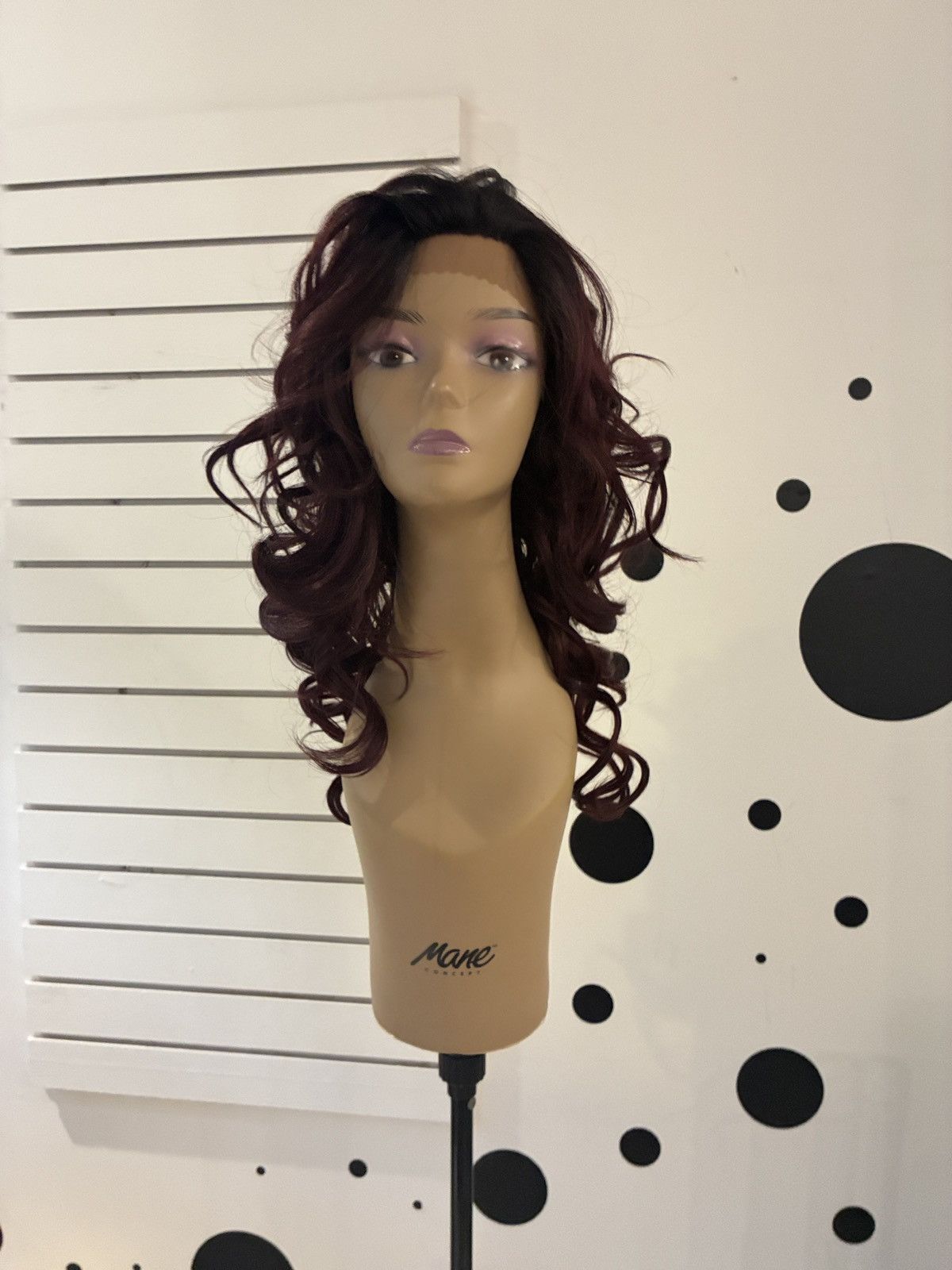 Other Burgundy 18 inch hd lace front wig Size ONE SIZE - 14 Thumbnail