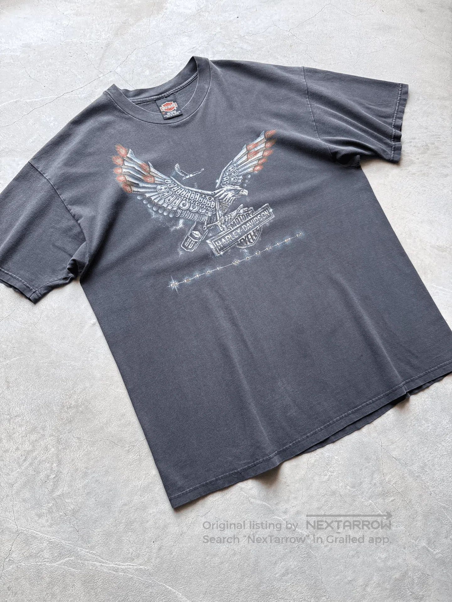 Vintage Vintage 1998 Harley Davidson Chopper Tee. Size US XL / EU 56 / 4 - 2 Thumbnail