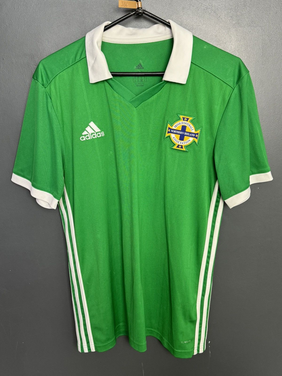 Adidas Northern Ireland 17/18 Home Football Jersey Size US M / EU 48-50 / 2 - 1 Thumbnail