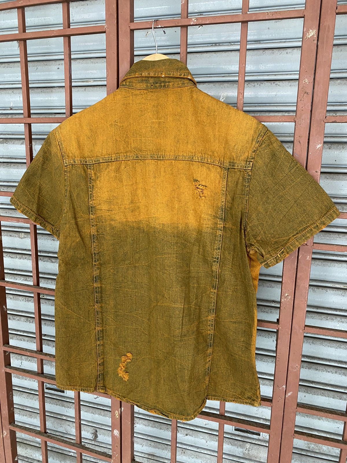 In The Attic Vintage In The Attic Punk Dye button shirt Size US L / EU 52-54 / 3 - 9 Thumbnail