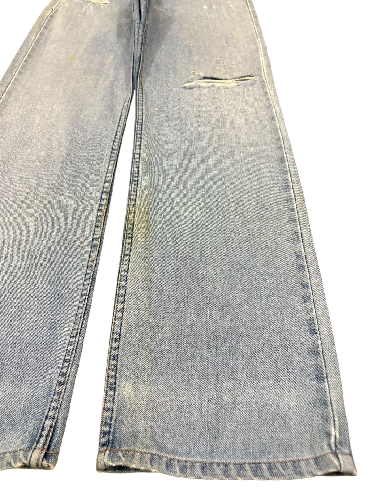 Levi's Vintage 90s Levis 508 Light Wash Distressed Loose Jeans Size US 30 / EU 46 - 7 Thumbnail