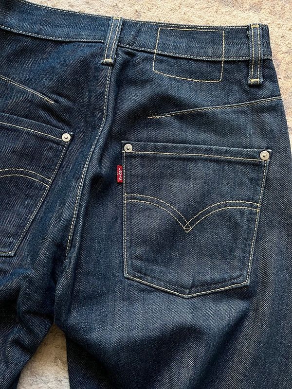 Levi's Levi’s Engineering Sample Blue Star Women’s 2000s Vintage Size 27" / US 4 / IT 40 - 11 Thumbnail