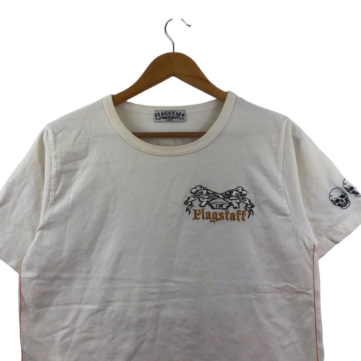 Vintage FLAGSTAFF ARIZONA MOTORCYCLE Rumble Road Tee Shirt Death Size US L / EU 52-54 / 3 - 2 Thumbnail