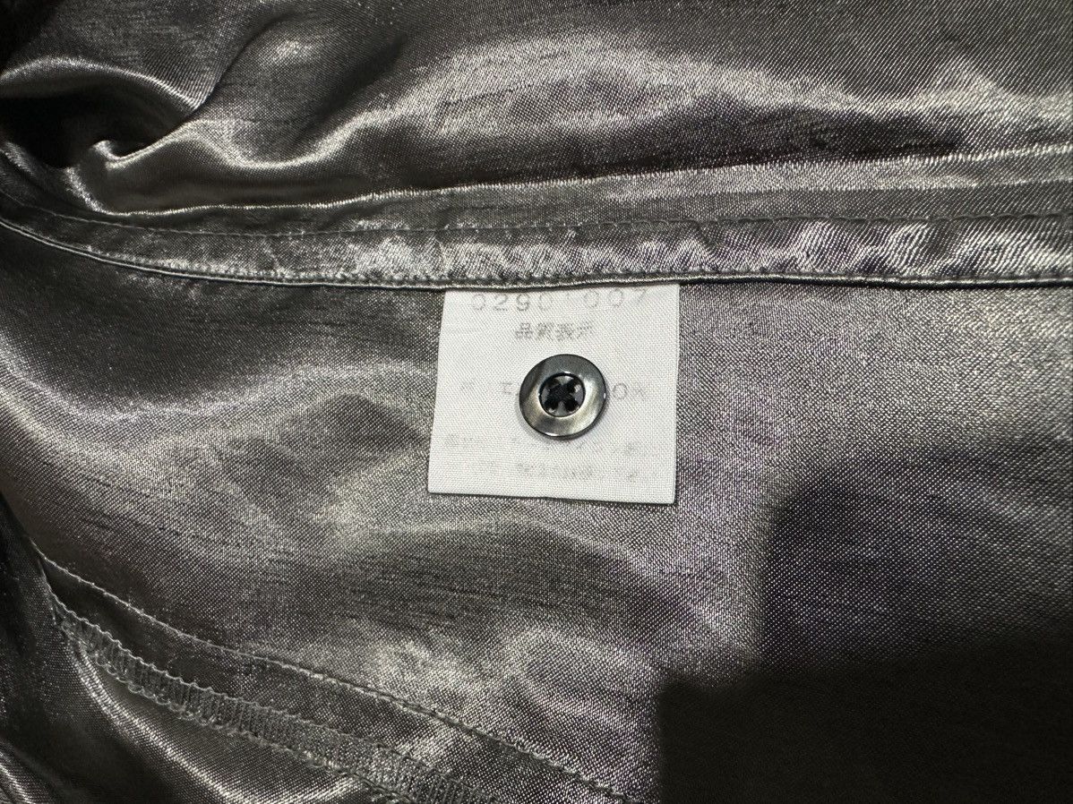5351 POUR LES HOMMES × Japanese Brand × Tornado Mart 🔥Y2K 5351 Pour Les Hommes Shirt Metallic Silver Steampunk Size US S / EU 44-46 / 1 - 10 Thumbnail