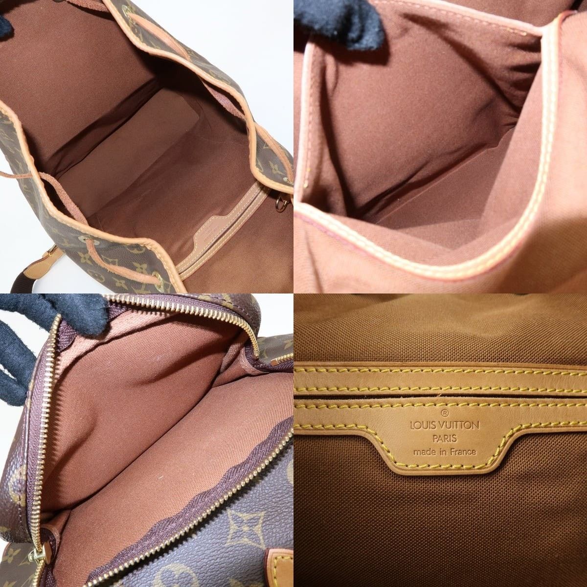 Louis Vuitton Louis Vuitton Monogram Montsouris GM Backpack Size ONE SIZE - 7 Thumbnail