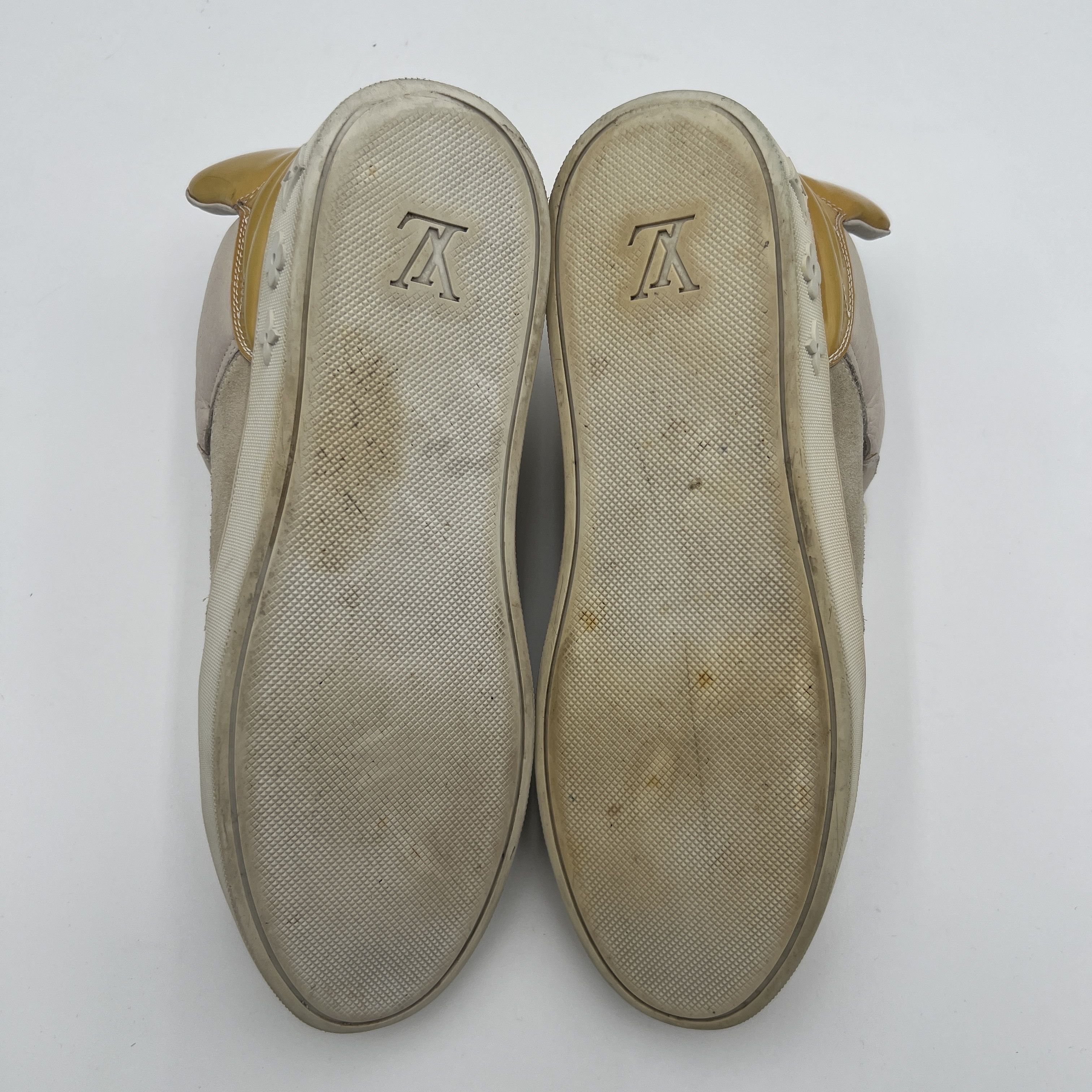 Kanye West × Louis Vuitton × Yeezy Louis Vuitton Don Kanye West Cream Low Top LV Sneakers Size US 8 / EU 41 - 6 Thumbnail