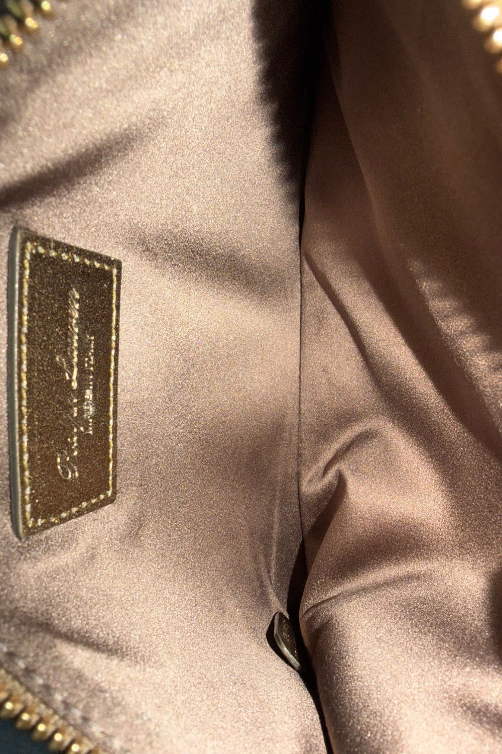 Ralph Lauren Purple Label Ralph Lauren Purple Label SS17 Gold Italian Leather Evening Size ONE SIZE - 12 Thumbnail