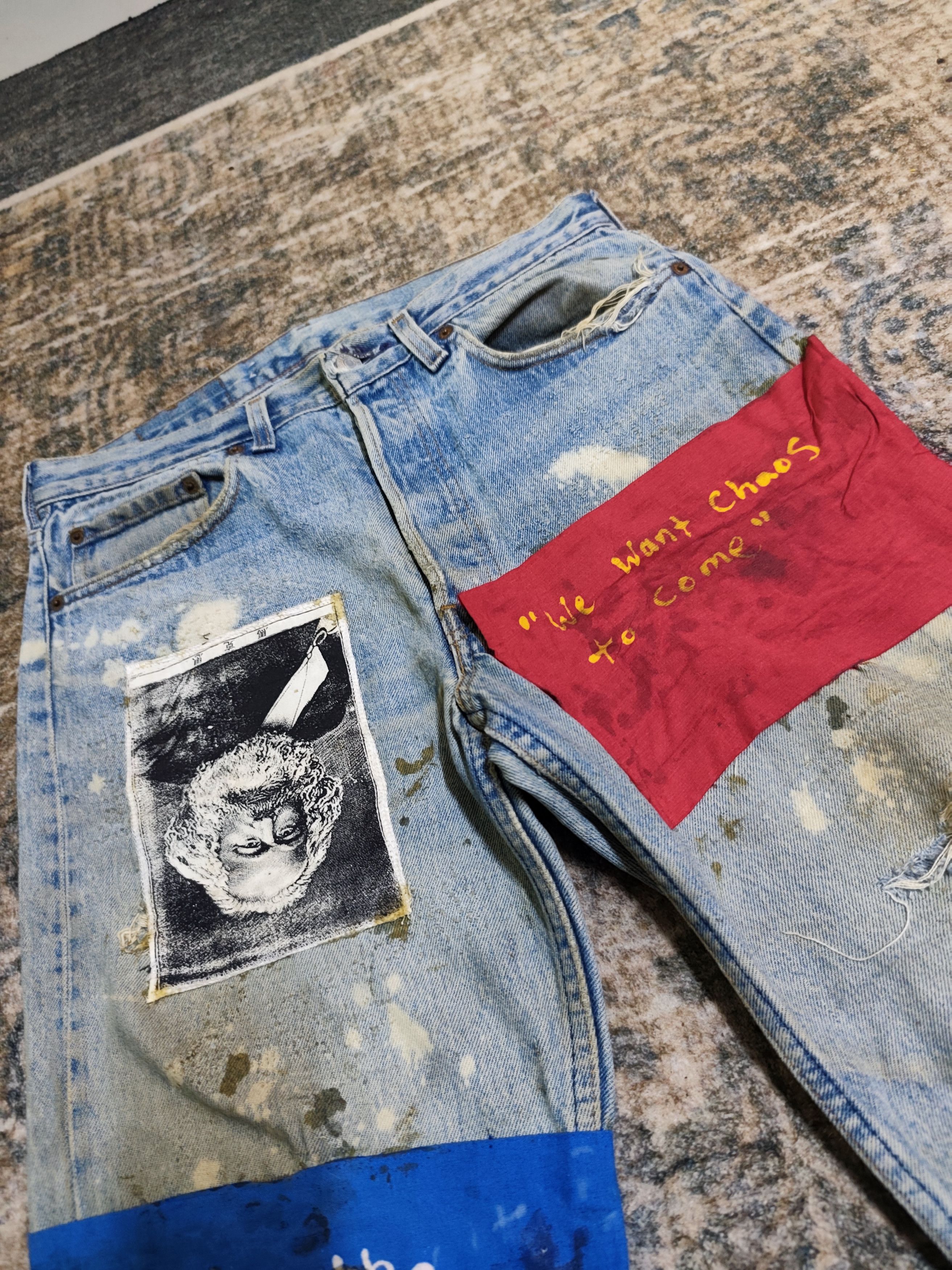 A.F.F.A. Vintage levis 501 x AFFA junya Watanabe Size US 32 / EU 48 - 4 Thumbnail