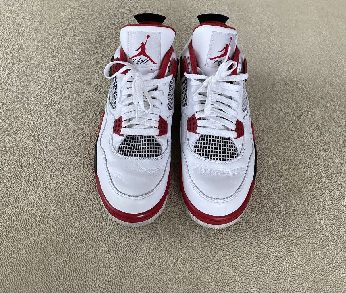 Jordan Brand Air Jordan 4 Retro OG 'Fire Red' 2020 Size US 10 / EU 43 - 1 Thumbnail