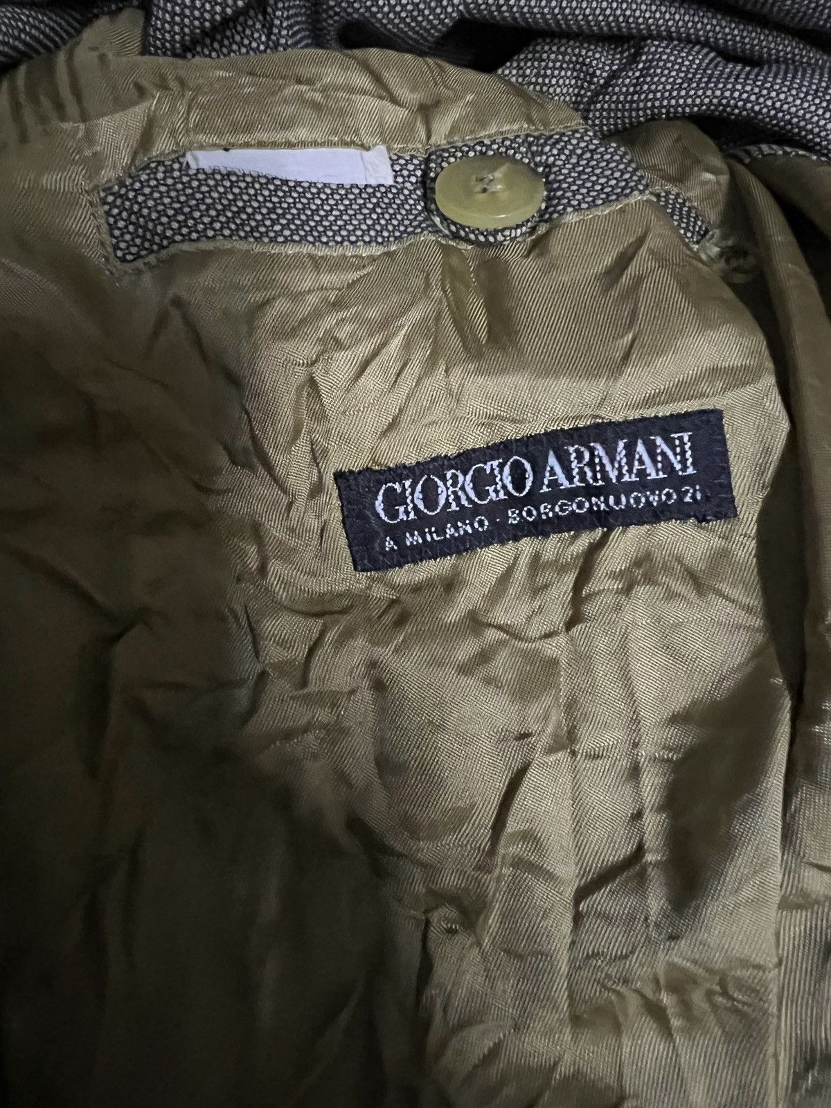 Giorgio Armani Vtg🔥Giorgio Armani A Milano Borgonuovo21 Double Breasted Size US XL / EU 56 / 4 - 8 Thumbnail