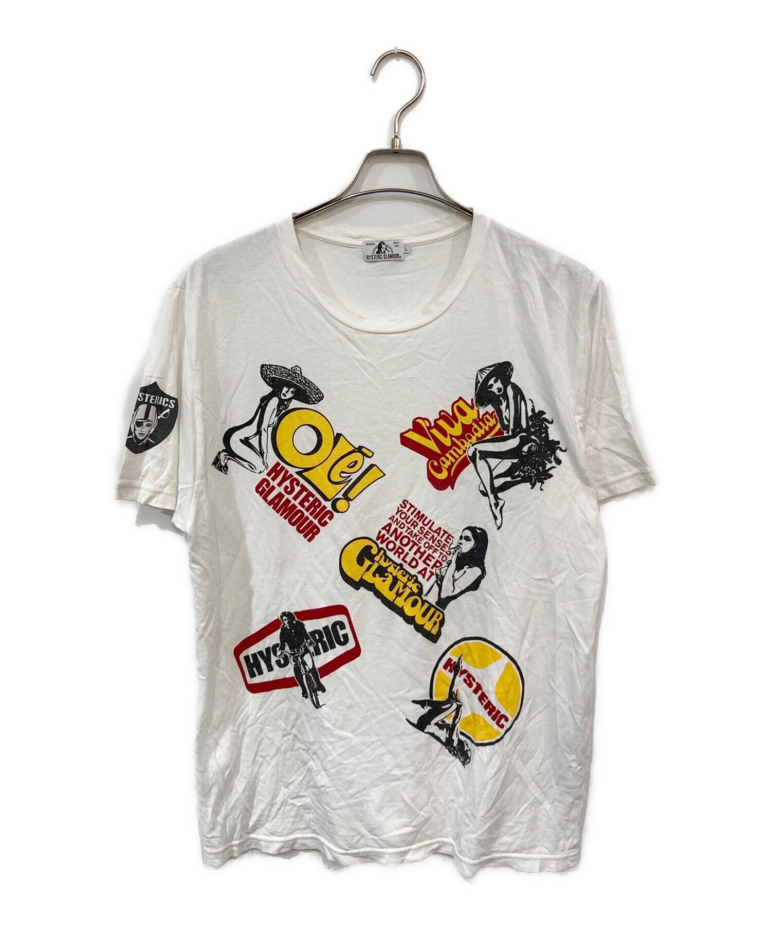 Hysteric Glamour Logo T-Shirt Size US L / EU 52-54 / 3 - 1 Thumbnail