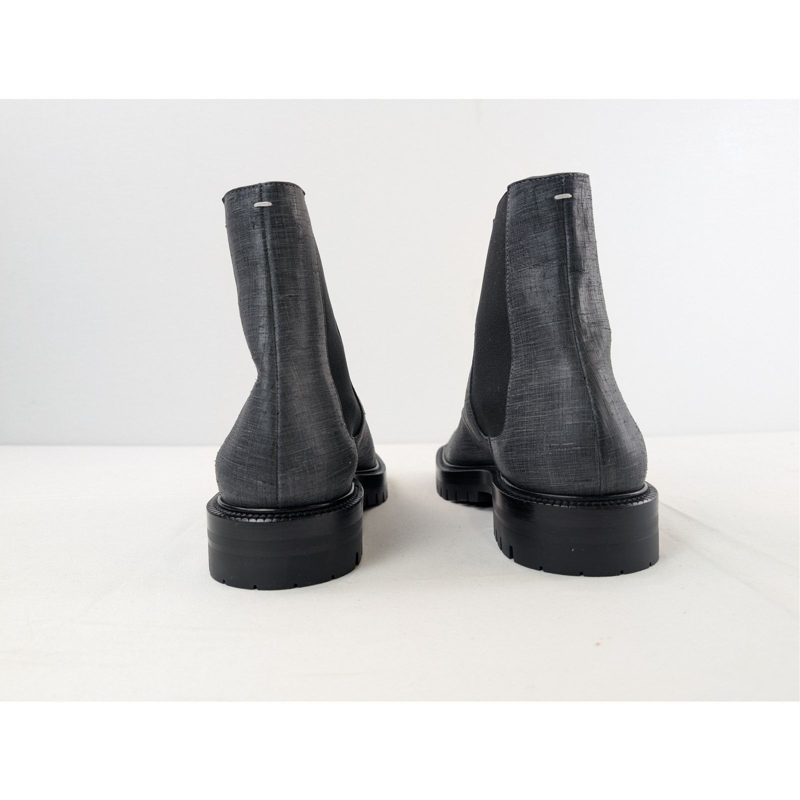 Maison Margiela o1rshd1 Tabi County Chelsea Boots in Black Size US 9 / EU 42 - 13 Thumbnail