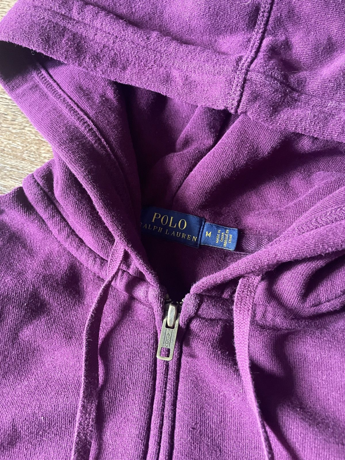 Polo Ralph Lauren Vintage Y2K Polo Ralf Lauren Zip Up Hoodie Pink Size M / US 6-8 / IT 42-44 - 4 Thumbnail