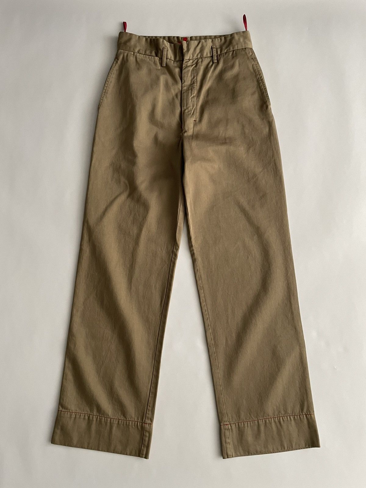 Prada Prada Early 2000’s Wide Pants Size US 29 - 2 Thumbnail