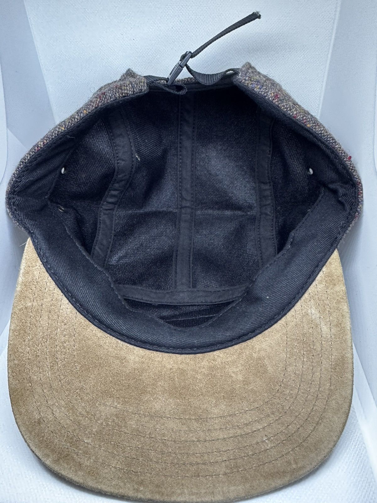 Supreme Supreme Navy Camp Cap with Suede Brim Size ONE SIZE - 3 Thumbnail