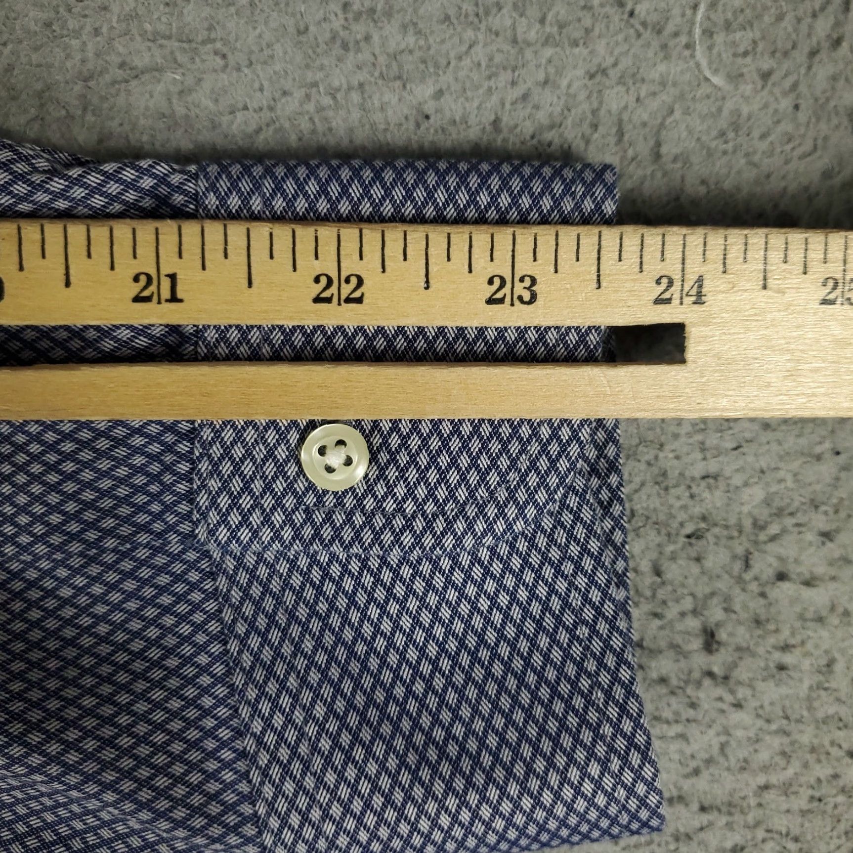 Brooks Brothers Brooks Brothers Shirt Mens 16.5 Blue Regent Dress Button Up Long Sleeve Dress Shirt Mens 16.5 Blue Regent Classic American Modern Size 46R - 6 Thumbnail