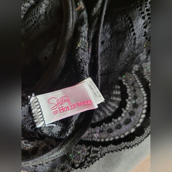 Other Shirley of Hollywood sheer black corset nightie garter clap Size ONE SIZE - 3 Thumbnail