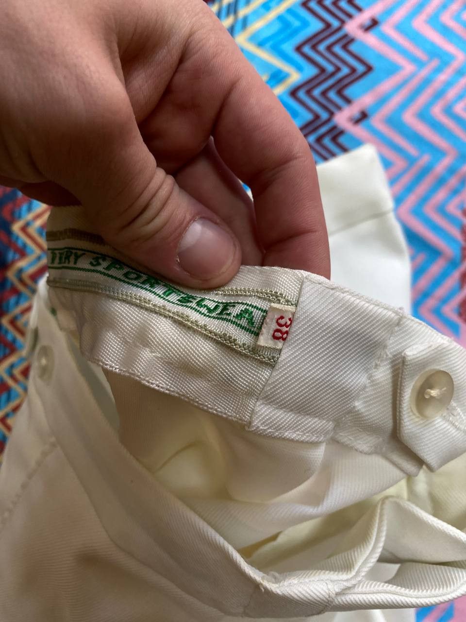 Fred Perry × Vintage Fred Perry Vintage White Tennis Shorts Men's Size US 38 / EU 54 - 3 Thumbnail