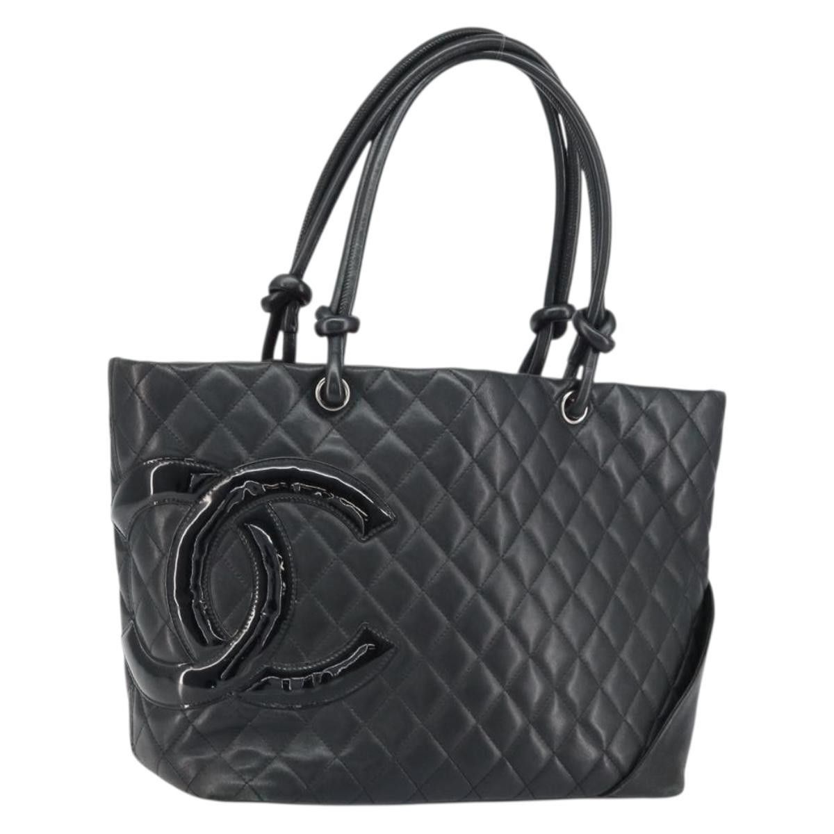 Chanel Chanel Cambon Tote Quilted Leather Size ONE SIZE - 1 Thumbnail