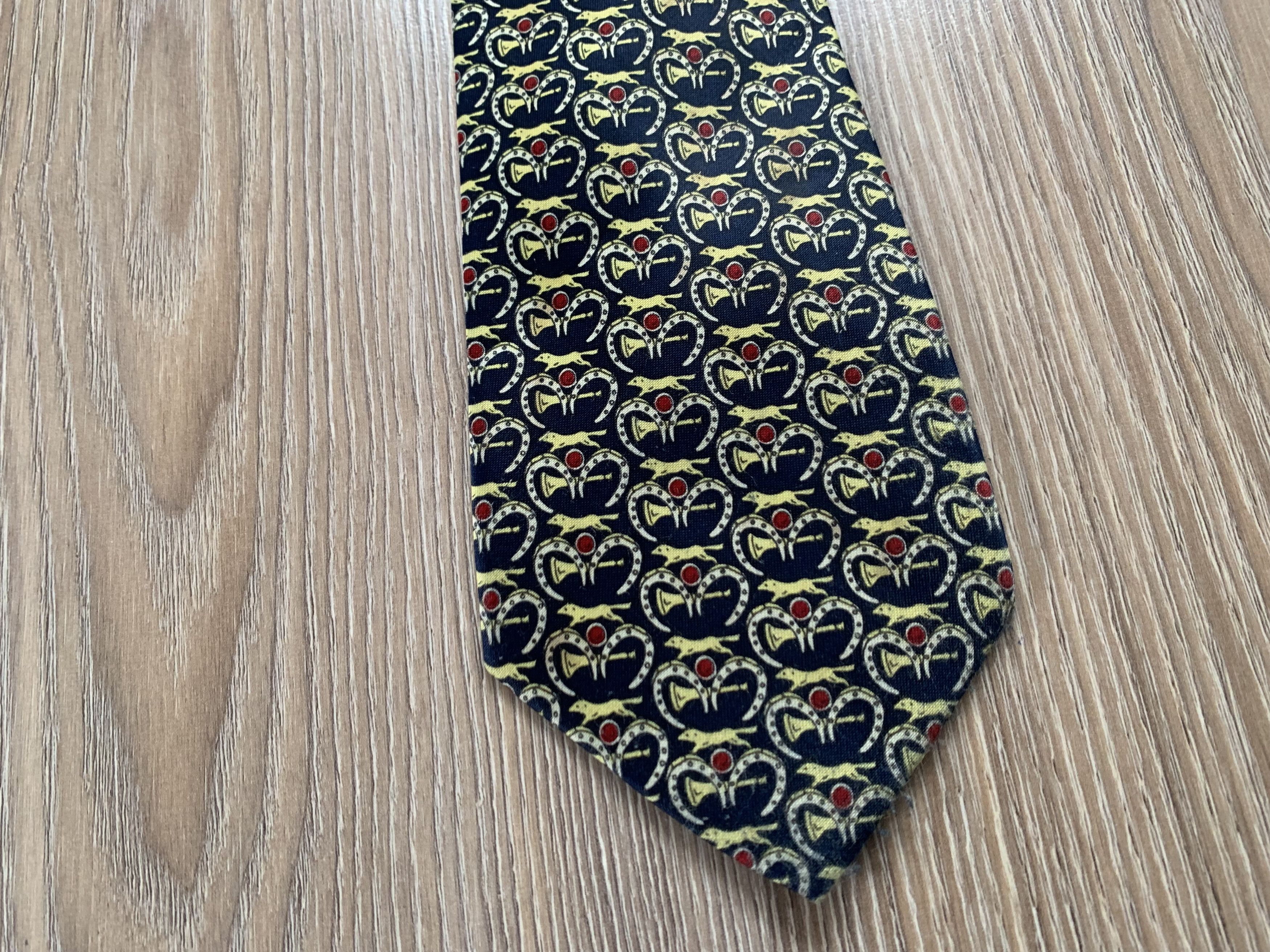 Other Charlize Italian Monogram Silk Tie Size ONE SIZE - 3 Thumbnail